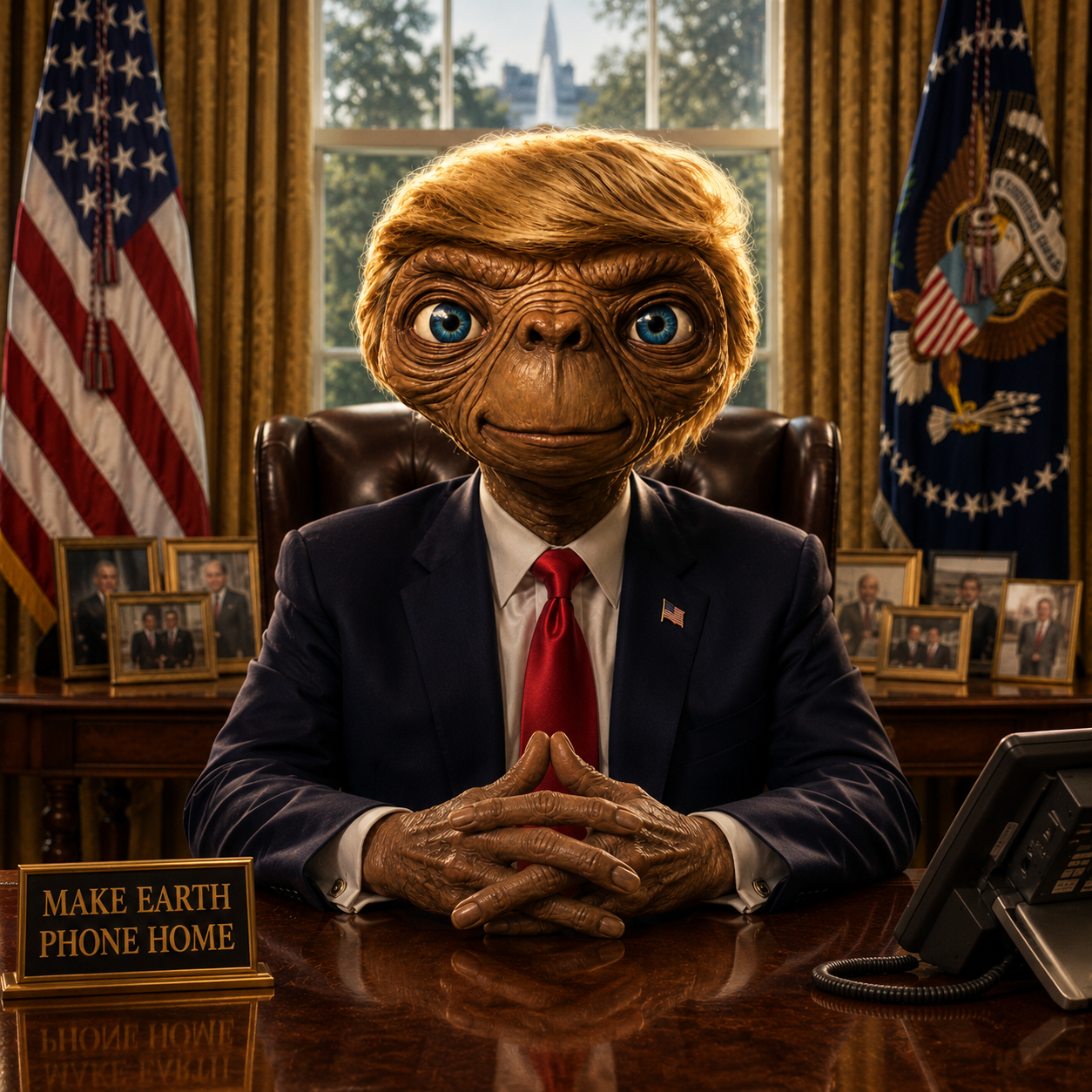 "Make Earth Phone Home" — Day 1 Executive Order signed